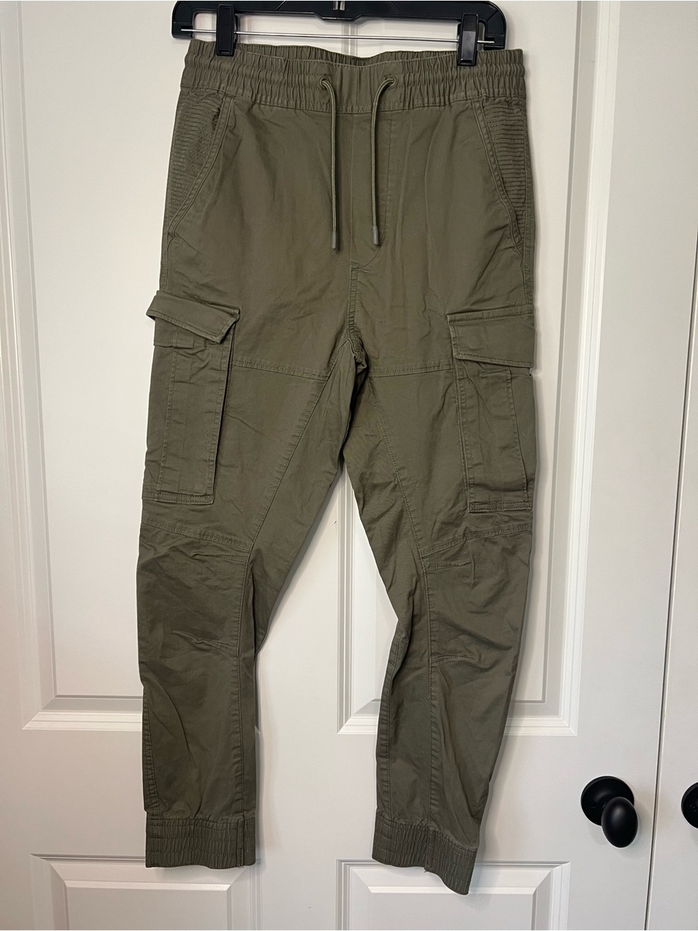 H&M Cargo Jogger Pants - Olive Green